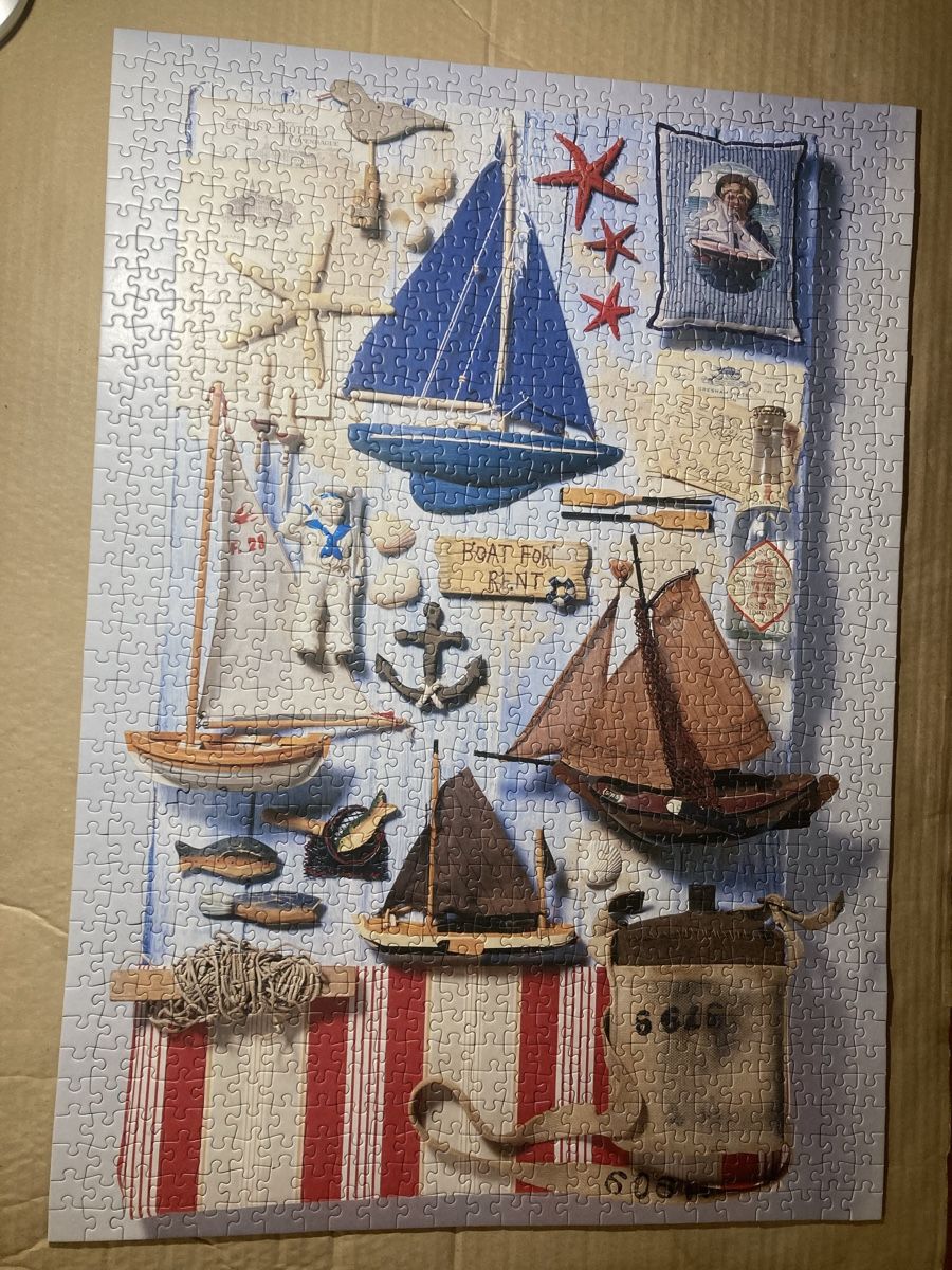 Puzzle: Schmidt Puzzle Maritimes Potpourri 1000 Teile – Usato da Steffisburg venduto da sunflower2302 1