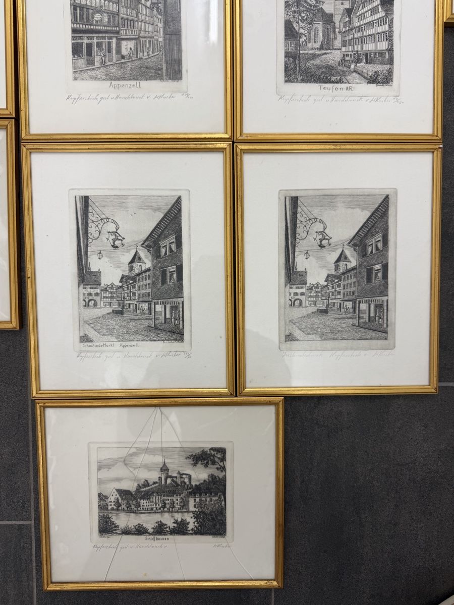 Gravures: Ab 1.- Sammlung  Kuster Kupferstiche – D'occasion à Horn par HanSolo. 1