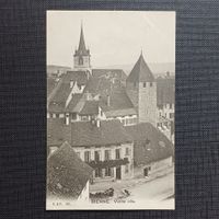AK Vieille ville BIENNE 1914