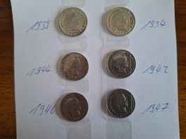 5 Rappen Umlaufmünzen