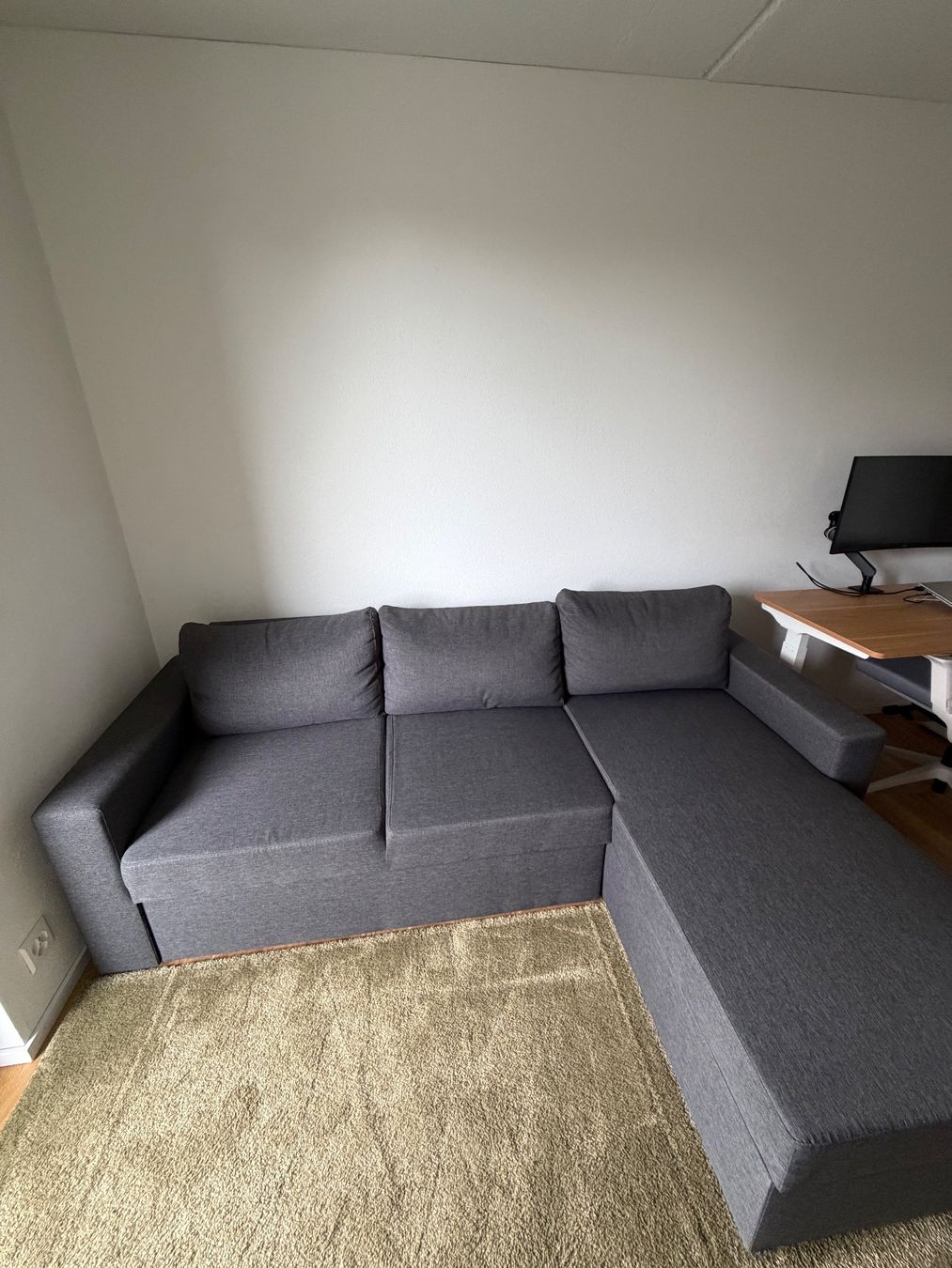 Divani: Schlafsofa/Ecksofa in Dunkelgrau – Usato da Zuchwil venduto da mic_7px5 1