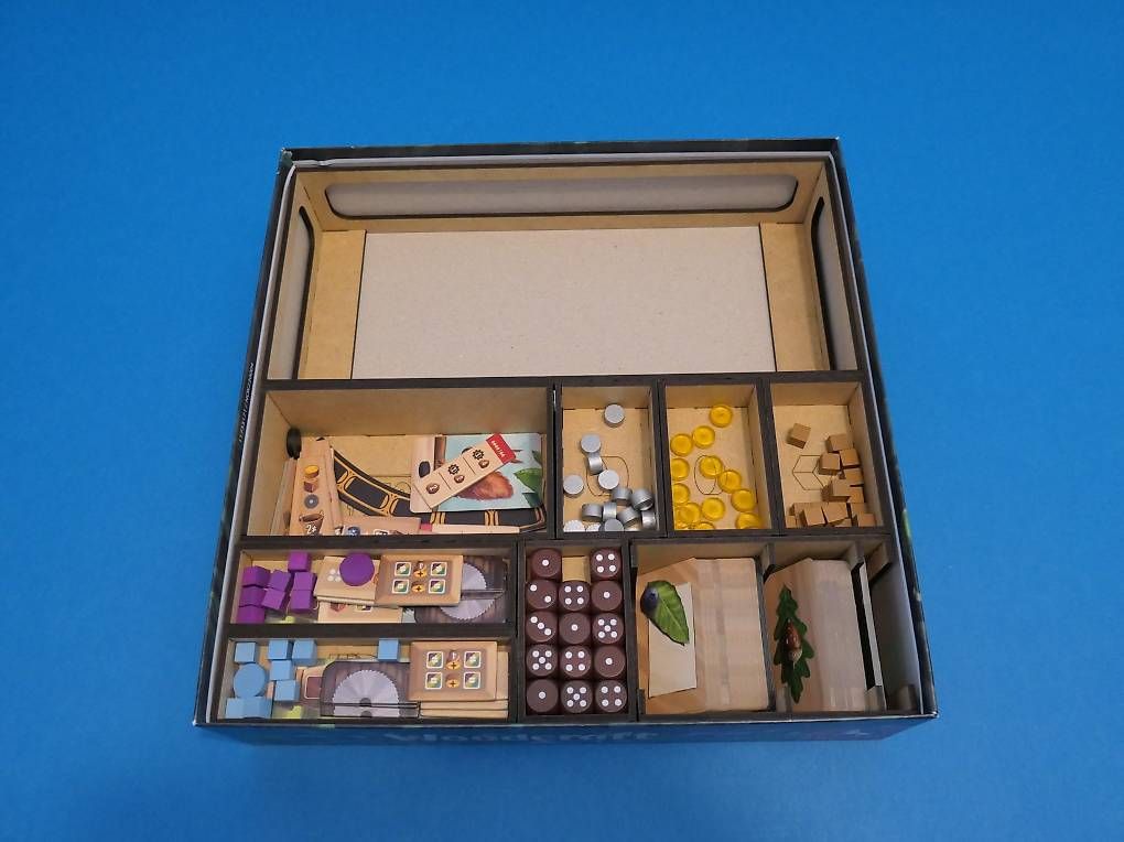 Spiele: Brettspiel Insert - Woodcraft – Neu und originalverpackt aus Brunnen von ronnyvorbrodt