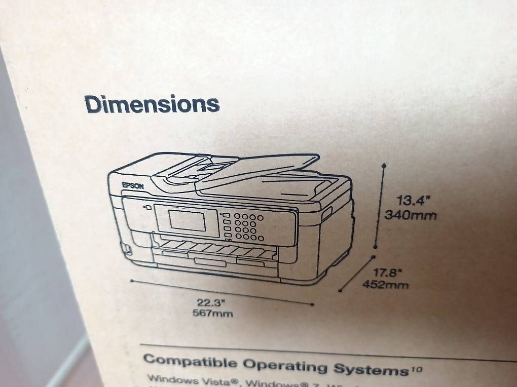 Epson Drucker: Tintenstrahldrucker EPSON WorkForce WF-7710DWF – Gebraucht aus Altdorf UR von sportlife 4