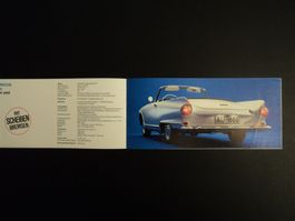 Prospekt Auto Union DKW 1949 Munga 100SP 1000S F12 Junior
