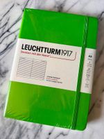 Notizbuch Leuchtturm1917 A5 liniert grün neuwertig