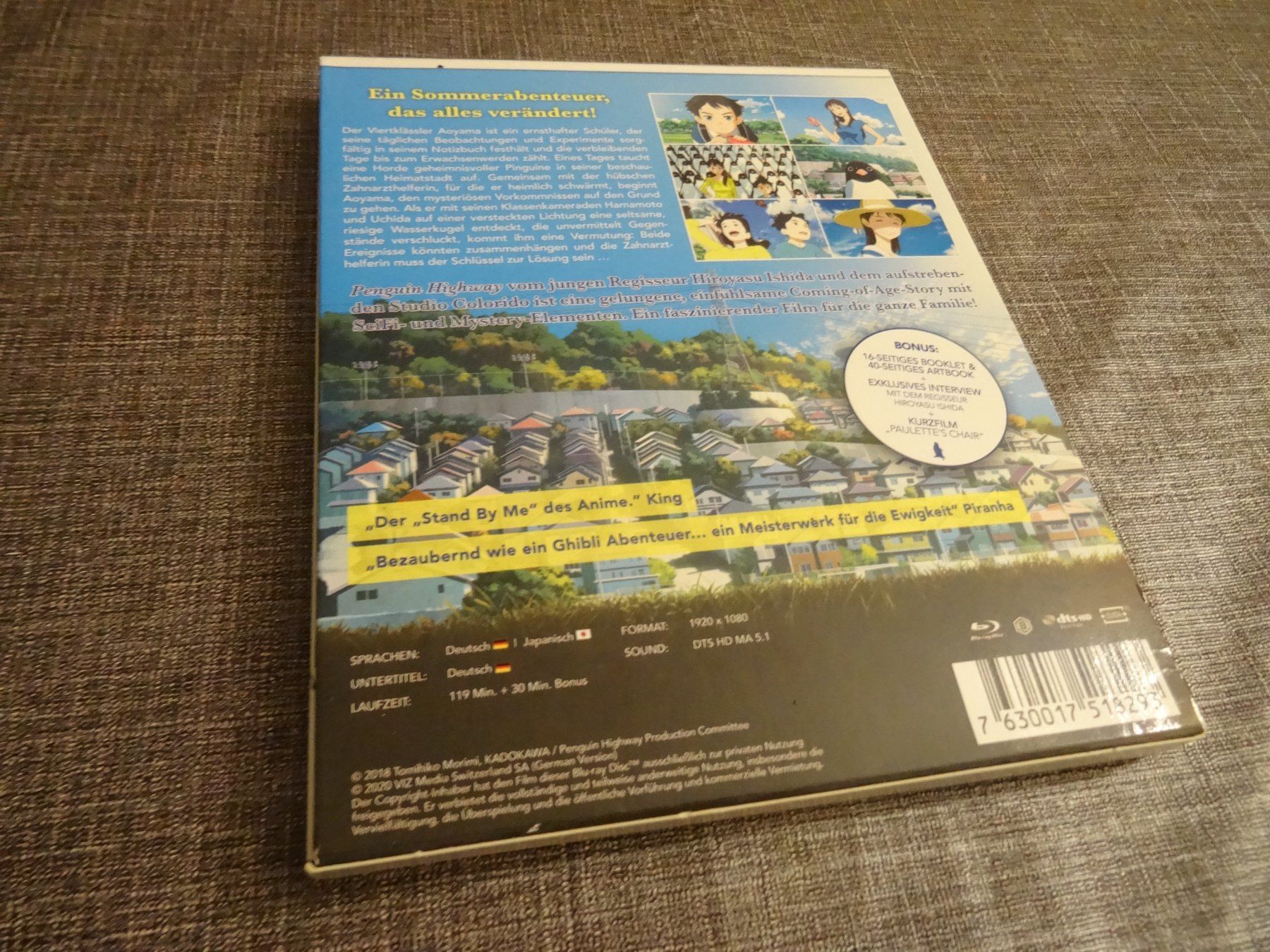 Tutti i DVDs: Anime Blu-ray Penguin Highway – Usato da Olten venduto da Disc-Verkauf 3