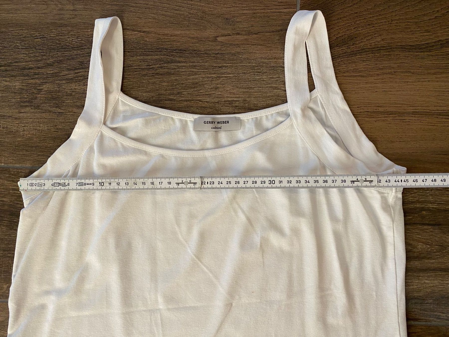 Gerry Weber Top: Gerry Weber Top casual weiss Gr. 40 – Usato da Pratteln venduto da a23_j2gs 4
