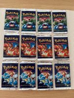 Pokémon Base Set 1st Edition 1999 – 12 Boosters scellés ESP