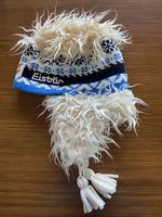 Mütze von Eisbär mit Haaren