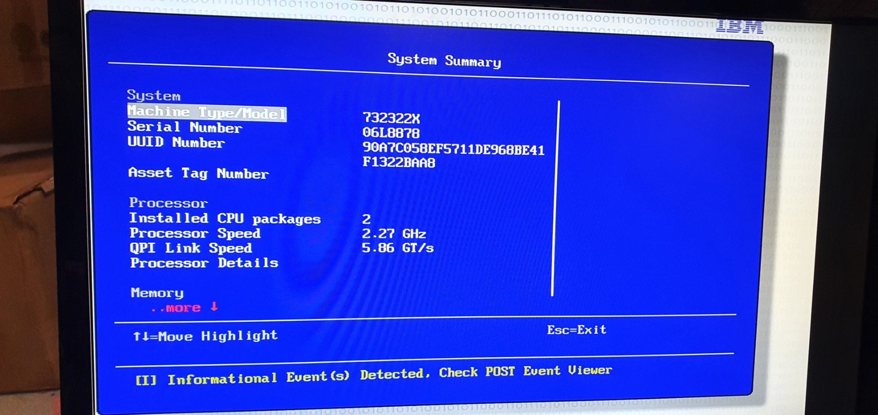 Intel Server: IBM 6385-HC1 2U SERVER mit 2 Blade 4x XEON E5520 CPU – Usato da Gerlafingen venduto da dulifuli 2