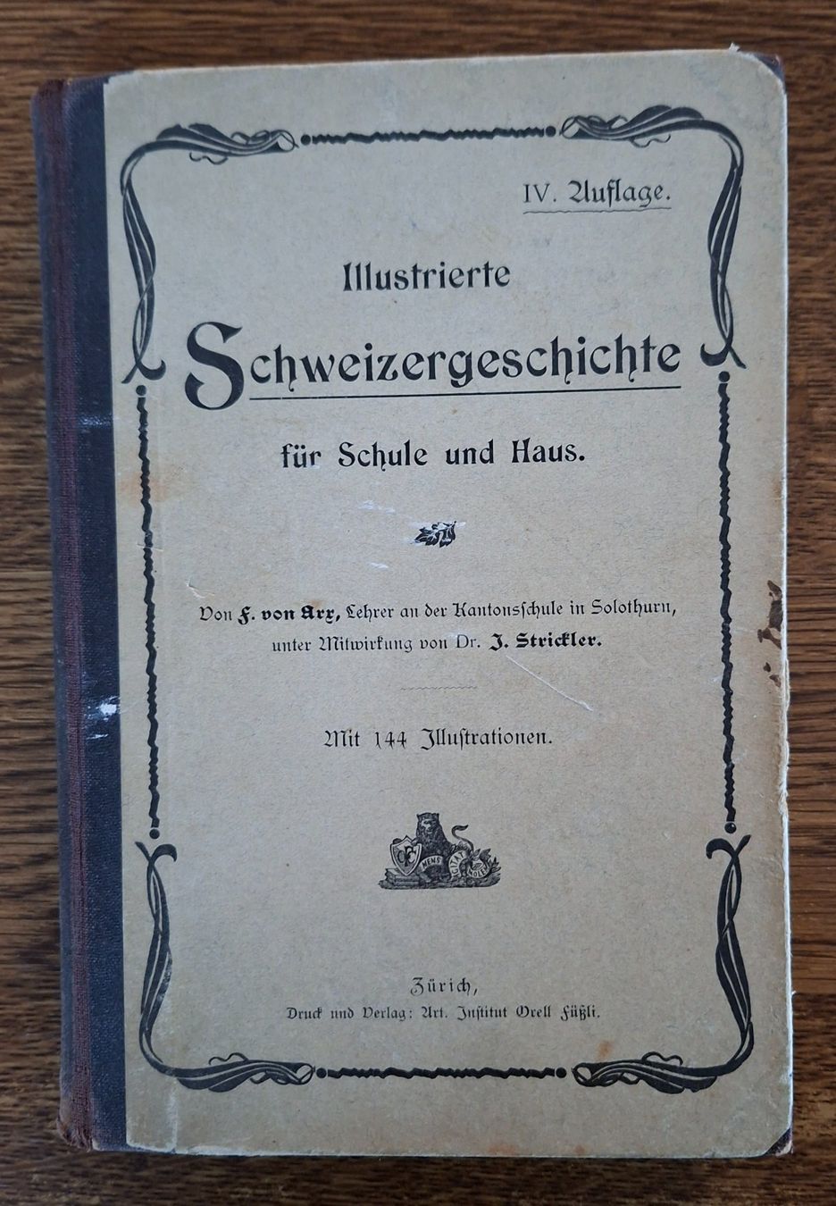 Libri: Antikes Buch "Schweizergeschichte" – Usato da Menziken venduto da rosti3
