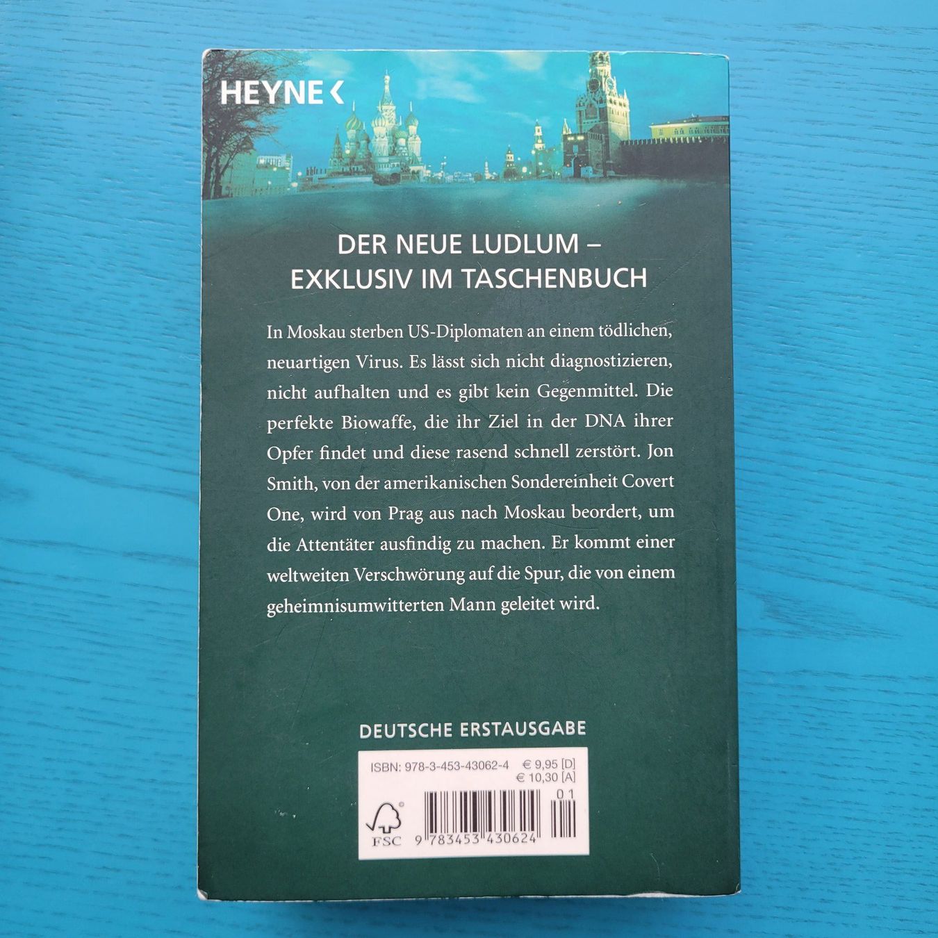 Libri: Robert Ludlum- Das Moskau Virus – Usato da SCHÜBELBACH venduto da CoKaHa 1