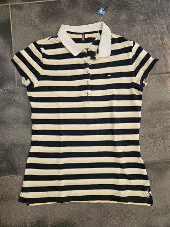 Tommy Hilfiger Polo Shirt gestreift, Top Zustand, Gr. S