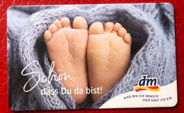 DM Geschenkkarten   ohne Guthaben und für Sammler gedacht. ﻿