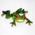Statuette: Grenouille prête à bondir – Nuovo e nell'imballaggio originale da Marsens venduto da carobazar 1