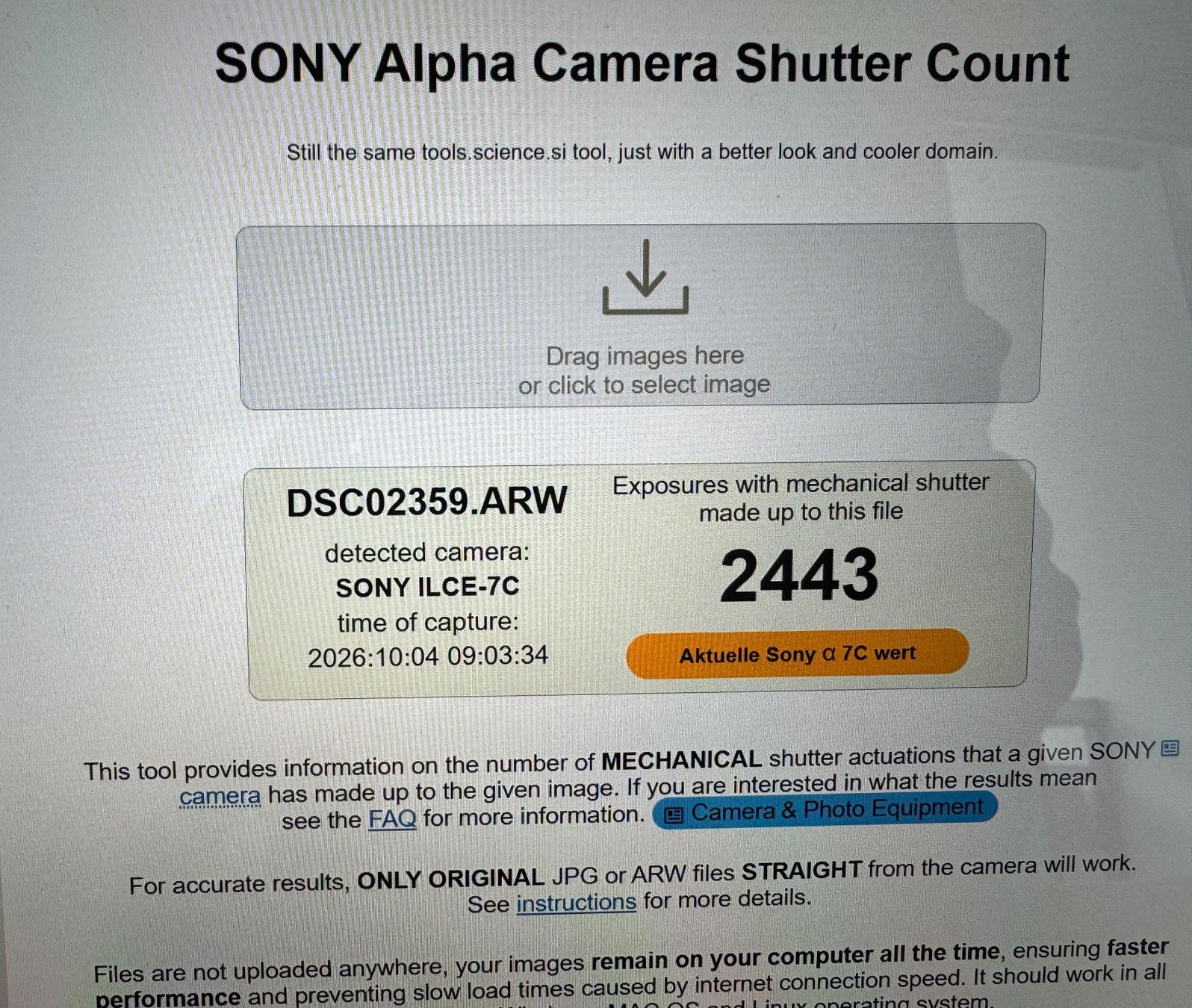 Sony Kamera: Sony Alpha 7C + FE 28-60mm – Gebraucht aus Pieterlen von Joey9958 9