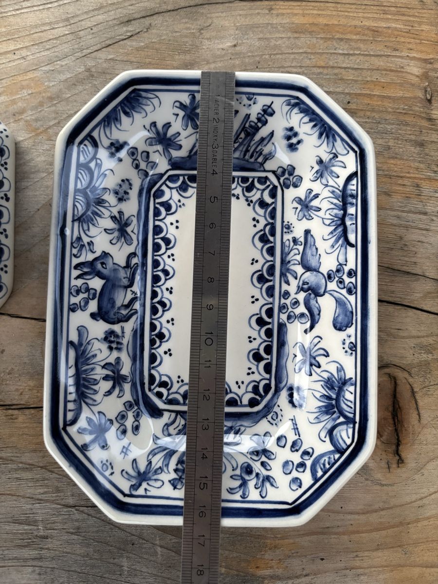 Set di piatti: Keramik Set, Handbemalt, Portugal – Usato da Würenlos venduto da Ashley24 6
