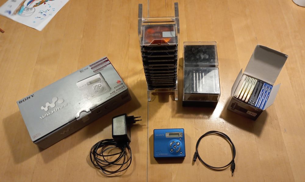 Sony MZ-R501 lecteur minidisc avec accessoires (Gebraucht) in ...