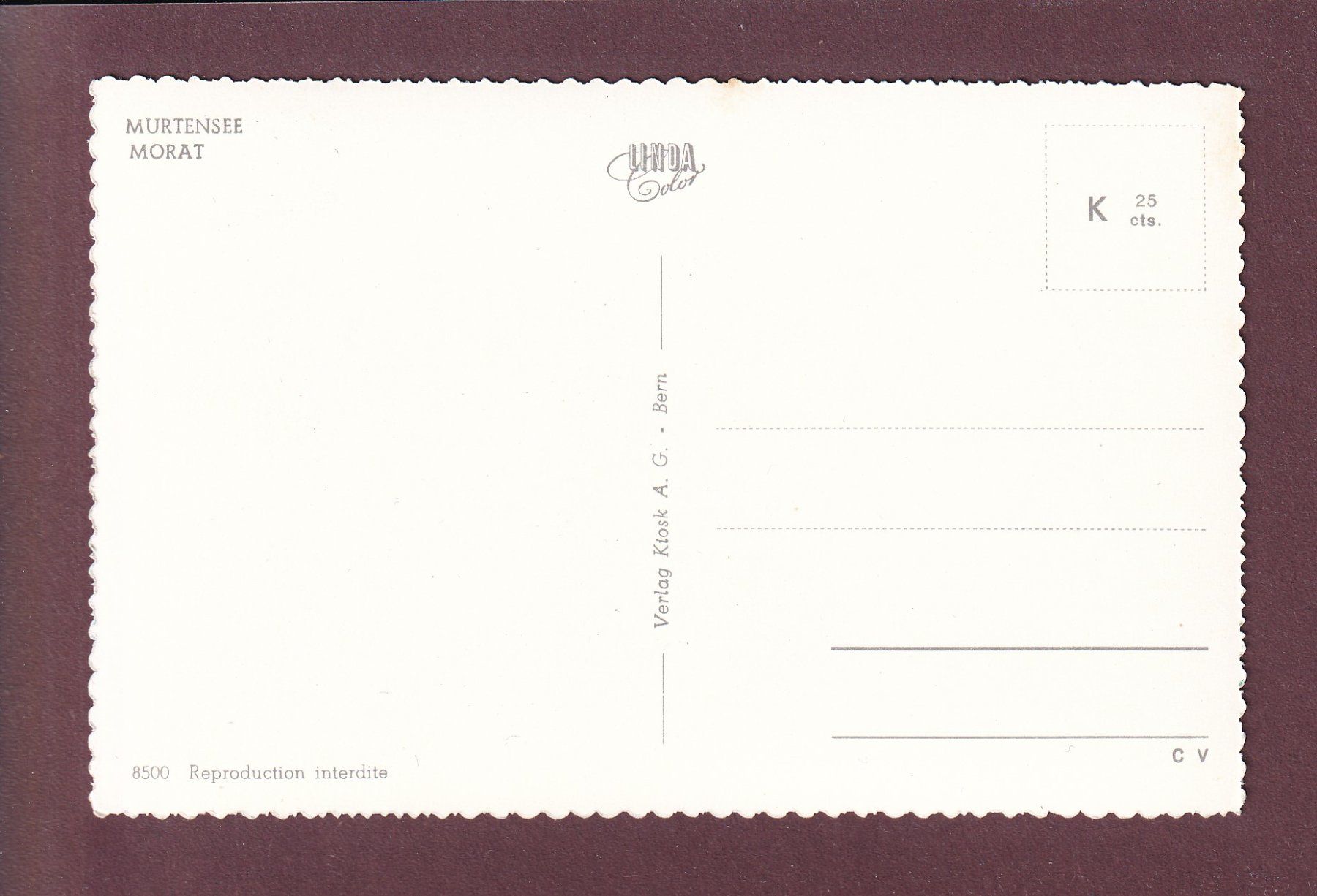 Cartoline postali: MORAT - Le port - Pêcheur – Usato da Pully venduto da nicecards 1
