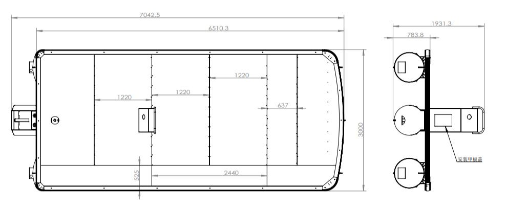 Barche: Pontonboot neu (Partyboot) – Nuovo e nell'imballaggio originale da Deitingen venduto da Deitingen01 4