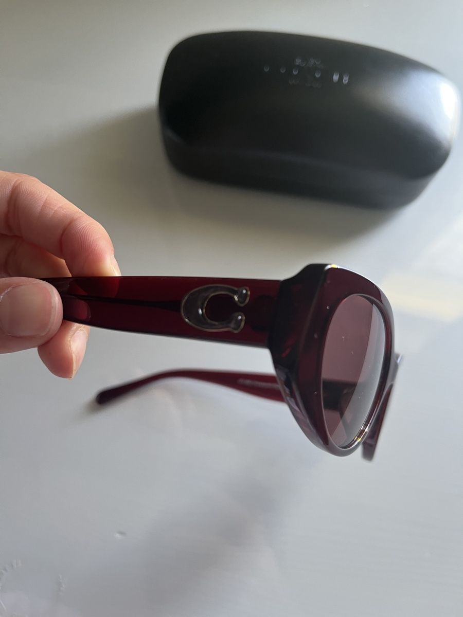 Coach Occhiali & Lenti: COACH Sonnenbrille - transparent red – Nuovo (secondo la descrizione) da Sulgen venduto da jac_hp2g 4