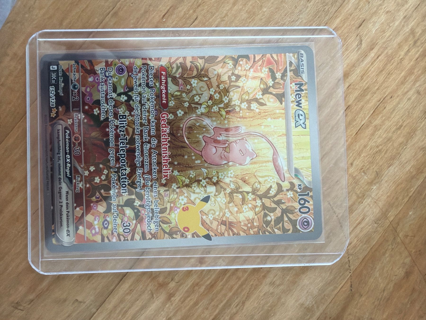 Pokémon Sammelbilder & Trading cards: Mew Ex 30th Anniversary 152/128 – Gebraucht aus Aesch BL von flo_zj27