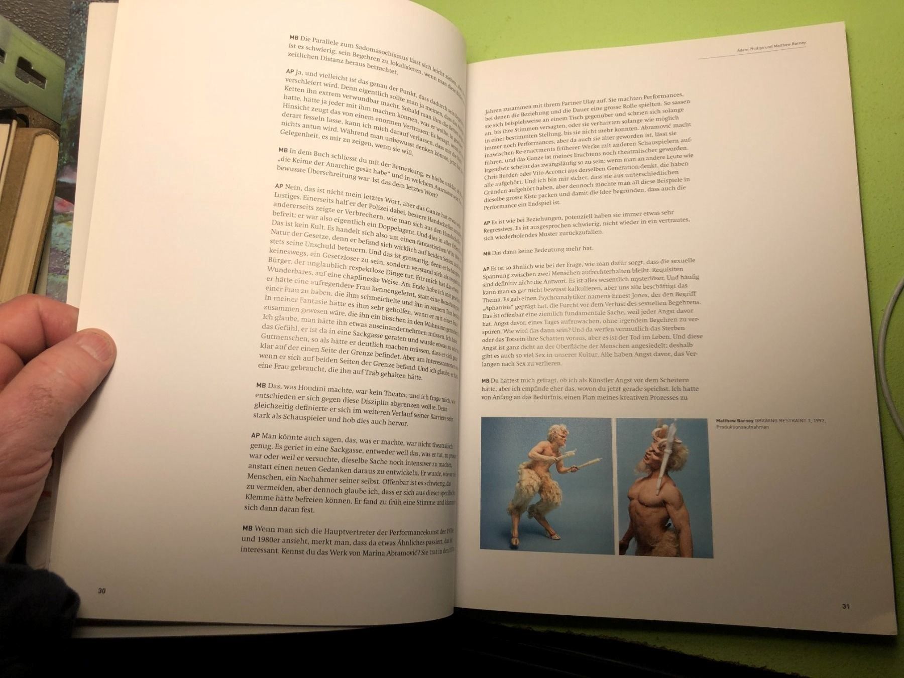 Libri: Matthew Barney: Prayer Sheet with Wound – Usato da Zürich venduto da allp 5