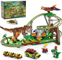 HOGOKIDS 1054 Dinosaurier Achterbahn 1222 Teile