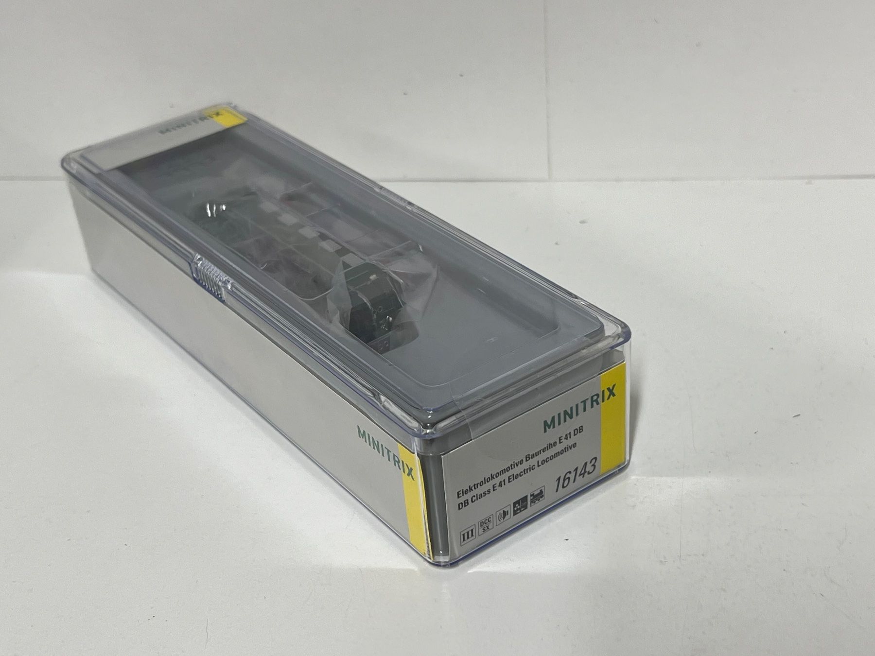 Trix Modelleisenbahnen: Minitrix 16143  DCC SOUND Baureihe E 41 DB Spur N – Neu und originalverpackt aus Neuenhof von ludovicco 6