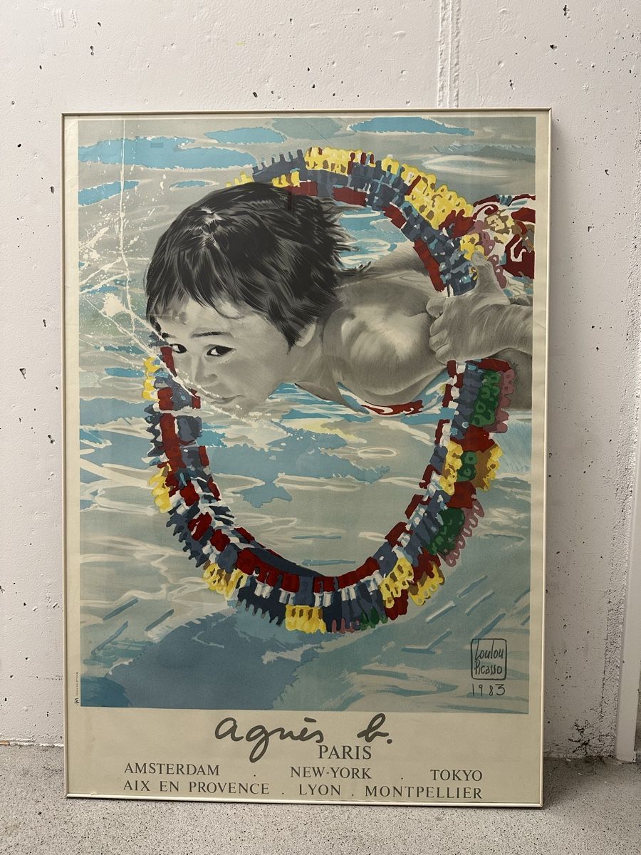 Foto & Immagini: Picasso Werbeplakat Poster Vintage 1983 – Usato da Ebikon venduto da Gaenggeliwaar