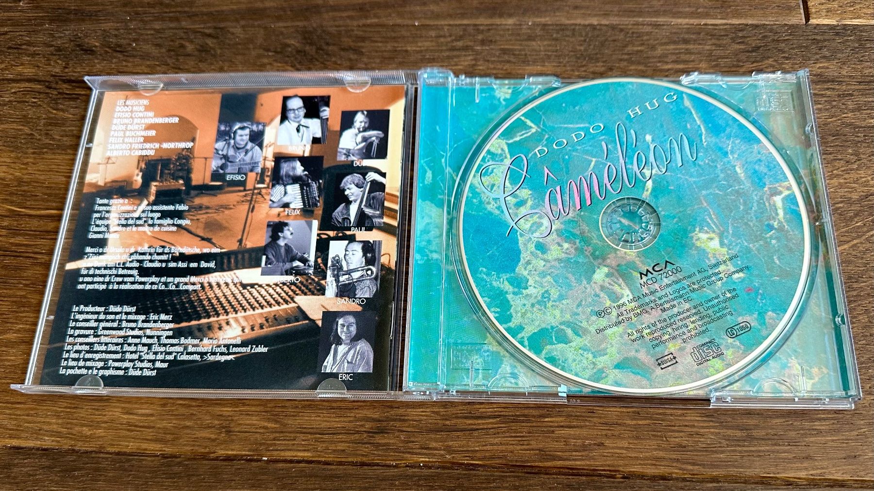 CDs: Dodo Hug - Câméléon- CD – Gebraucht aus Pontresina von il-bain 2