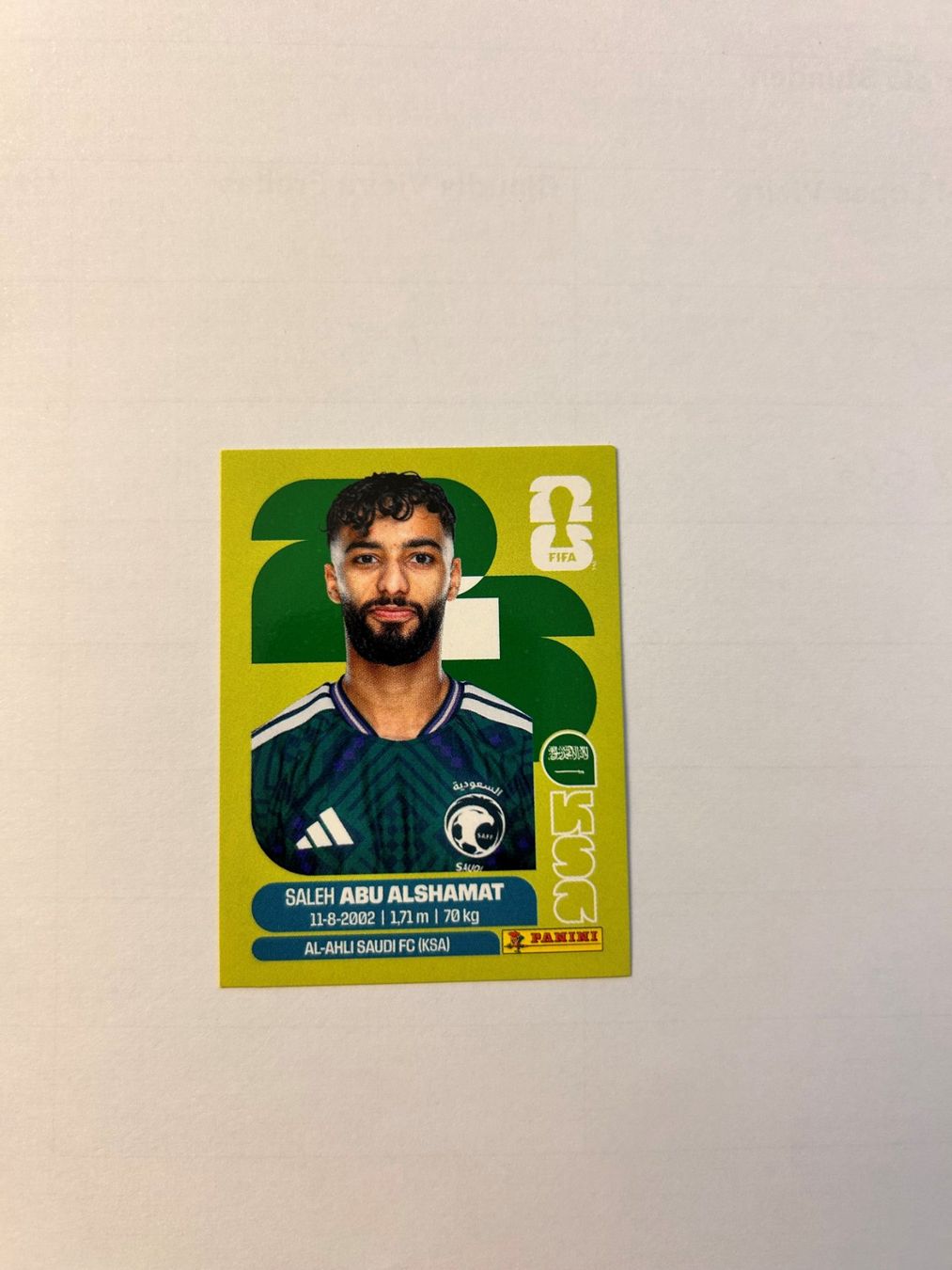Panini Cartes à collectionner: Panini Sticker KSA14 – Neuf (Voir description) à Horgen par Sunshine_12399