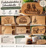Personalisierte Frühstücksbrettchen & Schneidebretter