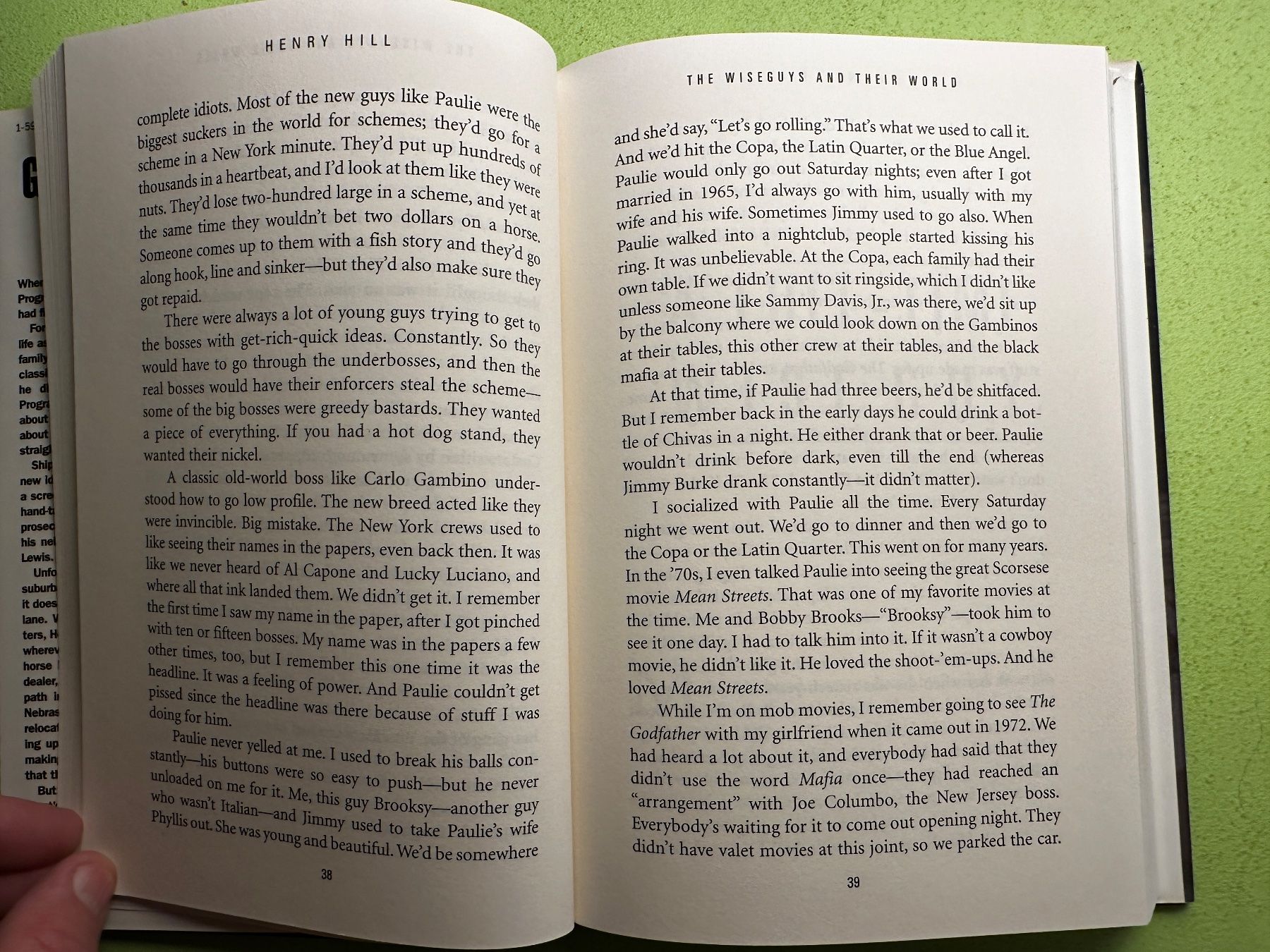 Libri: Henry Hill: Gangsters and Goodfellas. – Usato da Zürich venduto da allp 5