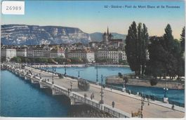 Geneve - Pont du Mont Blanc et Ile