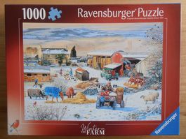 Ravensburger Puzzle - Wintersujet, 1000 Teile