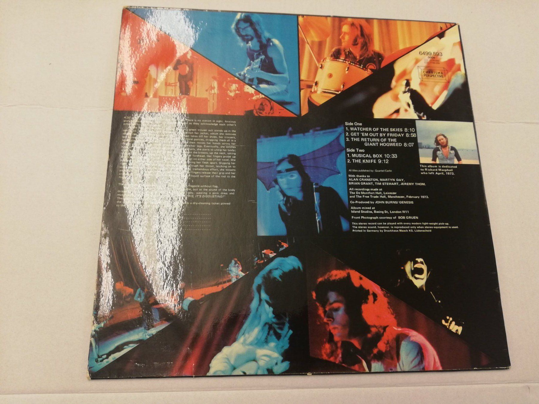 Vinyles: GENESIS - LIVE – D'occasion à Bern par Vinylsound.ch 3