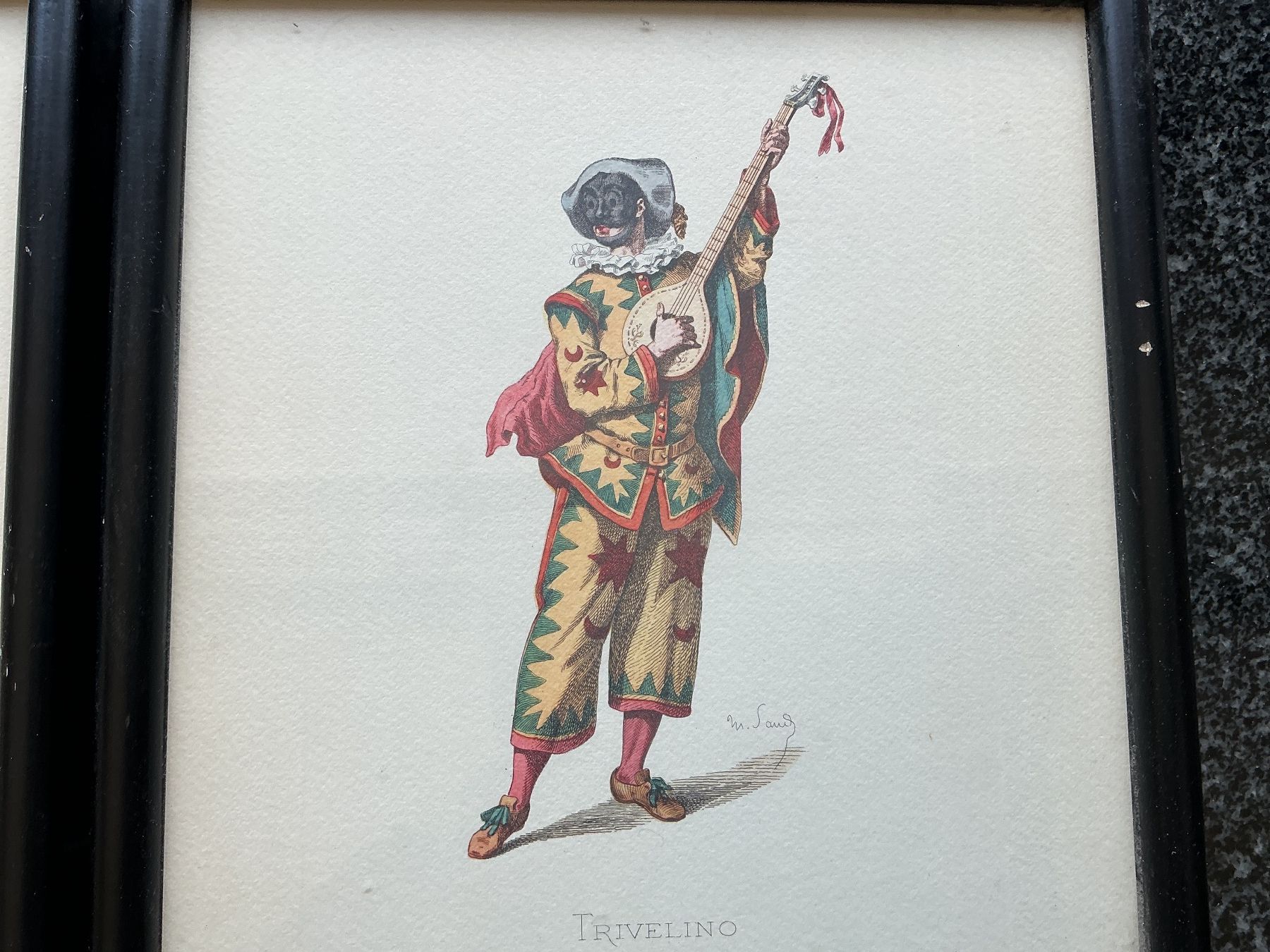 Foto & Immagini: Drucke Figuren Comedia d‘arte – Usato da Bern venduto da vielerart 2