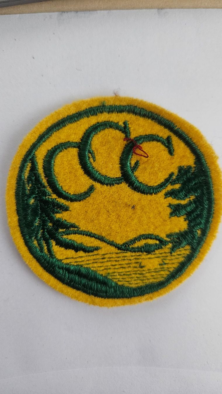 Plaketten & Abzeichen: Original Civilian Conservation Corps (CCC) Patch – Gebraucht aus Zofingen von Phil68