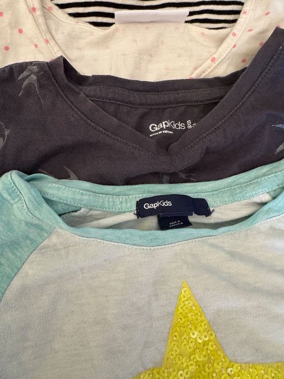 Lotti & Set di vestiti: 14 Mädchen T-Shirts (Zara, GAP, HM) SZ 5-6, Gr. 116/122 – Usato da Zürich venduto da kitvonharbs 5