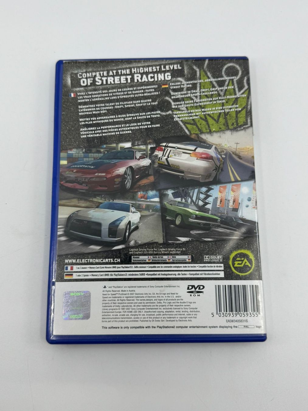 Sony Giochi: Need for Speed Pro Street (PS2) – Usato da Herisau venduto da Seyashop1 2