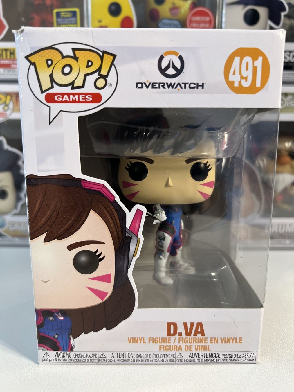 Funko Statuette: Funko POP! Games Overwatch D.Va – Nuovo e nell'imballaggio originale da Le Mouret venduto da perfectbijou