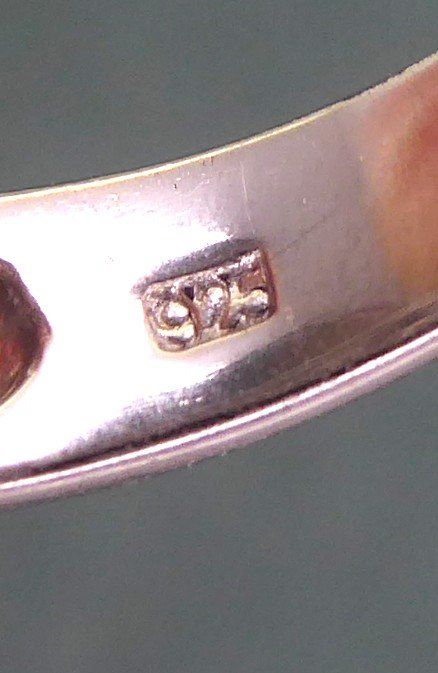 Anelli: Ring 925 Silber mit synthetischen Steinchen – Usato da Muri AG venduto da silvermouse007 3