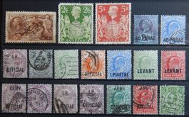 Grossbritannien Lot mit alten Werten V