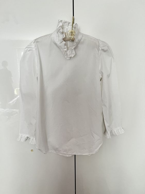Sandro Camicette: SANDRO Shirt ruffled-SUMMER, size - 2 – Nuovo (secondo la descrizione) da Zürich venduto da SandroMaje