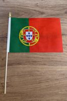 Portugal Fahne am Stab - 30cm x 22.5cm