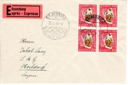 Brief, St. Moritz 1948