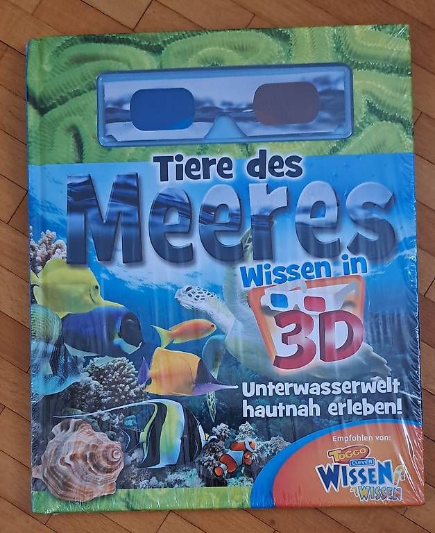 Libri: Buch: Tiere des Meeres mit 3D Brille – Usato da Oetwil a.d. Limmat venduto da Stupsi1234
