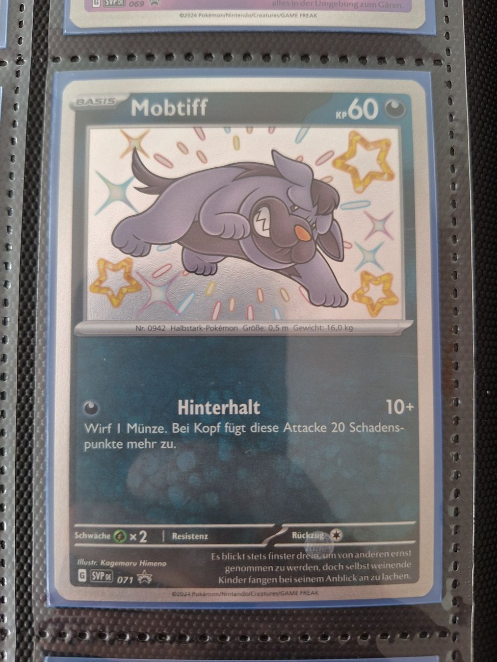 Pokémon Sammelbilder & Trading cards: Shiny Mobtiff – Gebraucht aus Altstätten SG von GGsGameshop