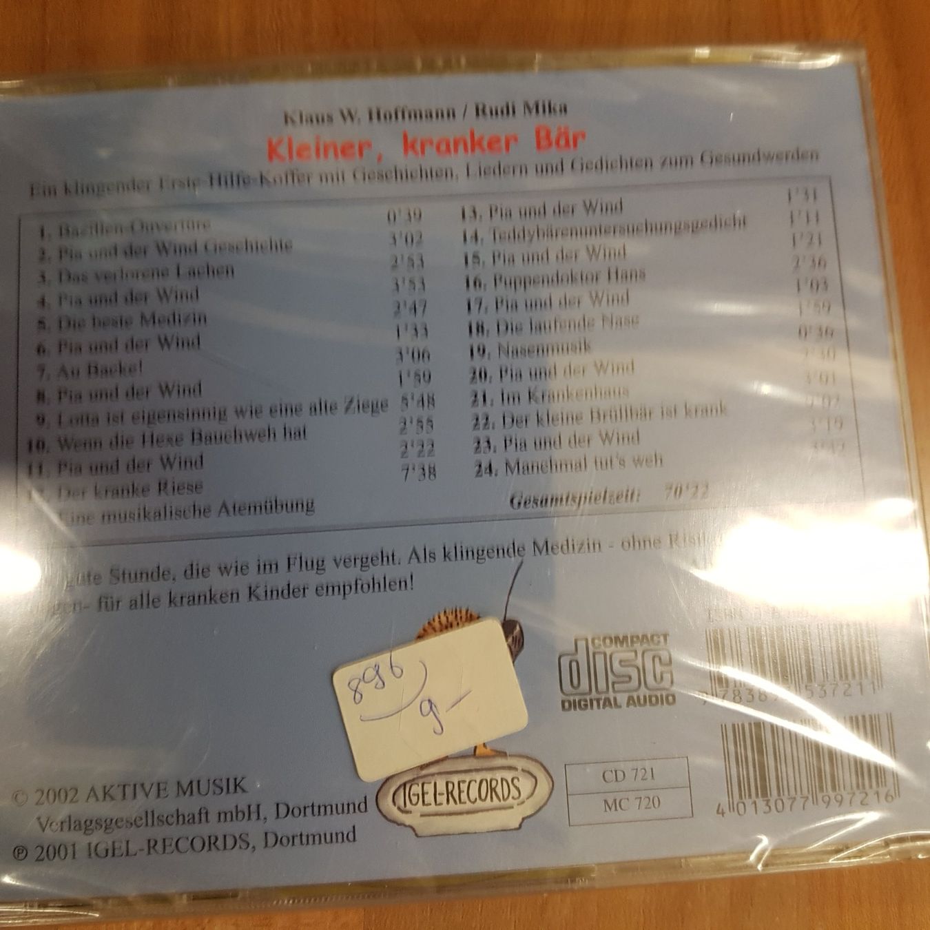 CD: 2 Cds Märchen und Lieder K13 – Nuovo e nell'imballaggio originale da Schwarzenburg venduto da Flamingo07 6
